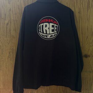 Forever 21 Men's Shirt Jacket Vision Street Wear XL Satin  EUC